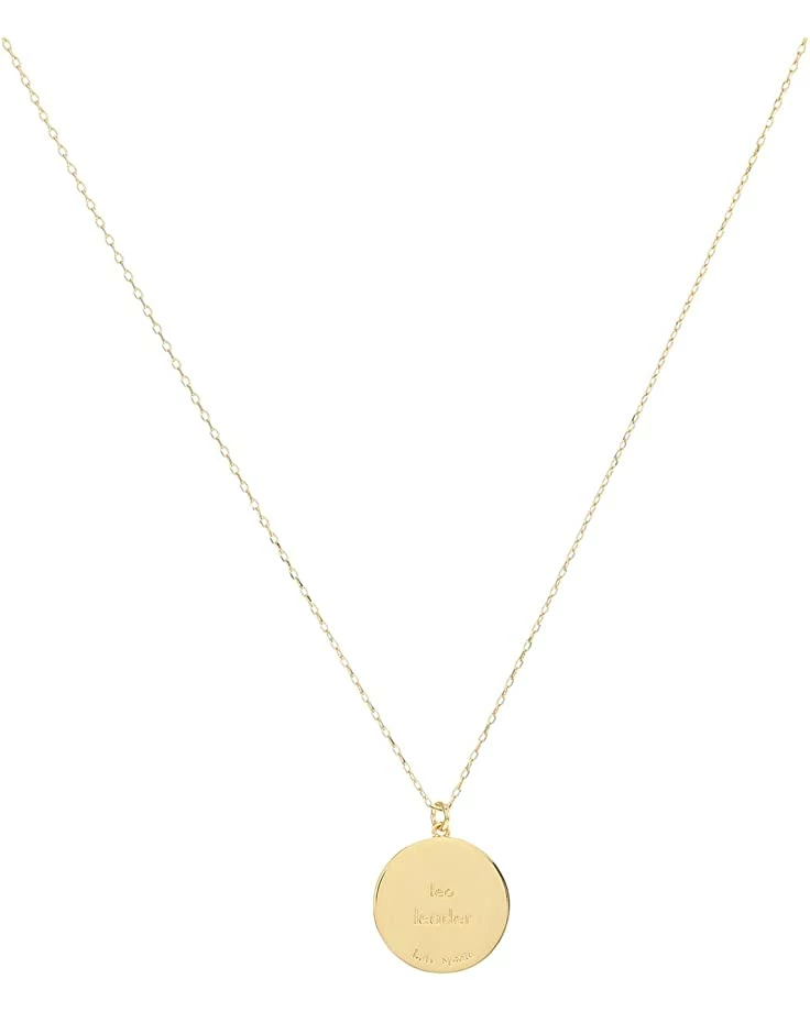 Kate Spade New York Necklaces In The Stars Mother-of-Pearl Leo Pendant Necklace - Image 3