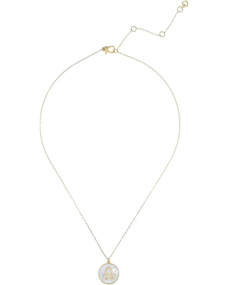 Kate Spade New York Necklaces In The Stars Mother-of-Pearl Leo Pendant Necklace - Image 2