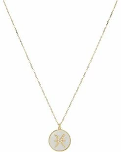 Kate Spade New York Necklaces In The Stars Mother-of-Pearl Pisces Pendant Necklace