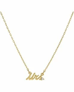 Kate Spade New York Necklaces Say Yes Mrs. Necklace