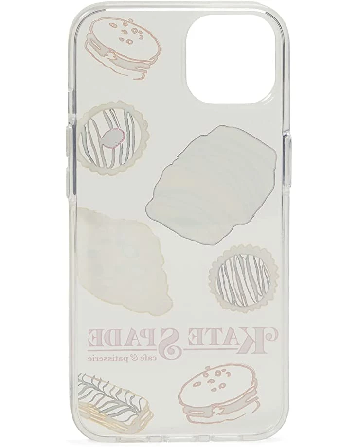 Kate Spade New York Cell Phones & Accessories Patisserie Desert Glitter Printed TPU Phone Case for iPhone 13 - Image 2