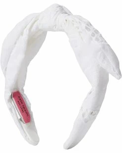 Kate Spade New York Hair Accessories Butterfly Eyelet Bow Headband