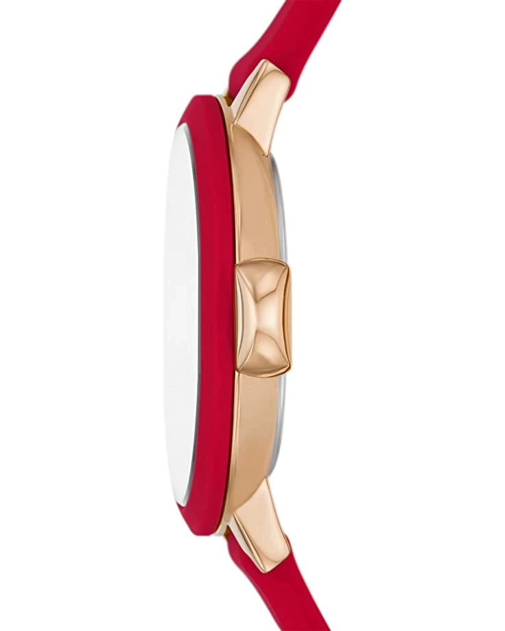 Kate Spade New York Fashion Watches 34 mm Park Row Three Hand Silicone Watch - KSW1783 - Image 2