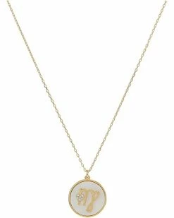 Kate Spade New York Necklaces In The Stars Mother-of-Pearl Virgo Pendant Necklace