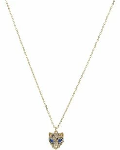 Kate Spade New York Necklaces Fierce Leopard Mini Pendant Necklace