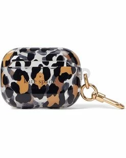 Kate Spade New York Cell Phones & Accessories Leopard Printed TPU Airpod Pro Case