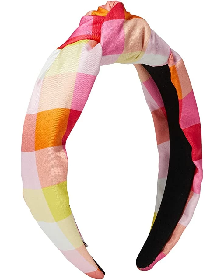Kate Spade New York Hair Accessories Madras Plaid Knotted Headband
