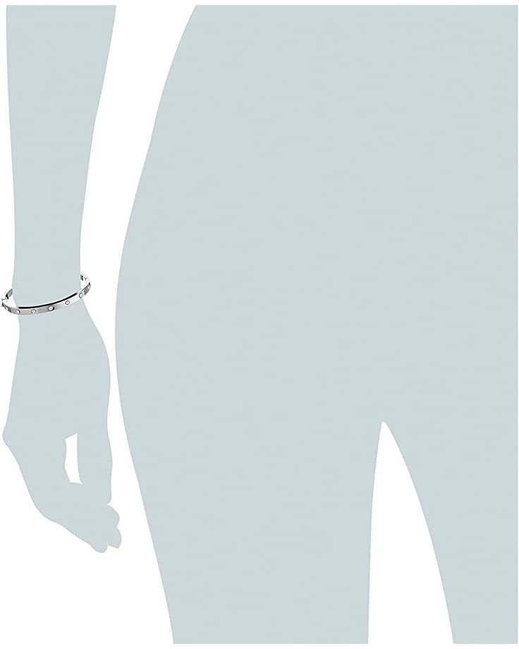 Kate Spade New York Bracelets Set in Stone Stone Hinged Bangle - Image 3