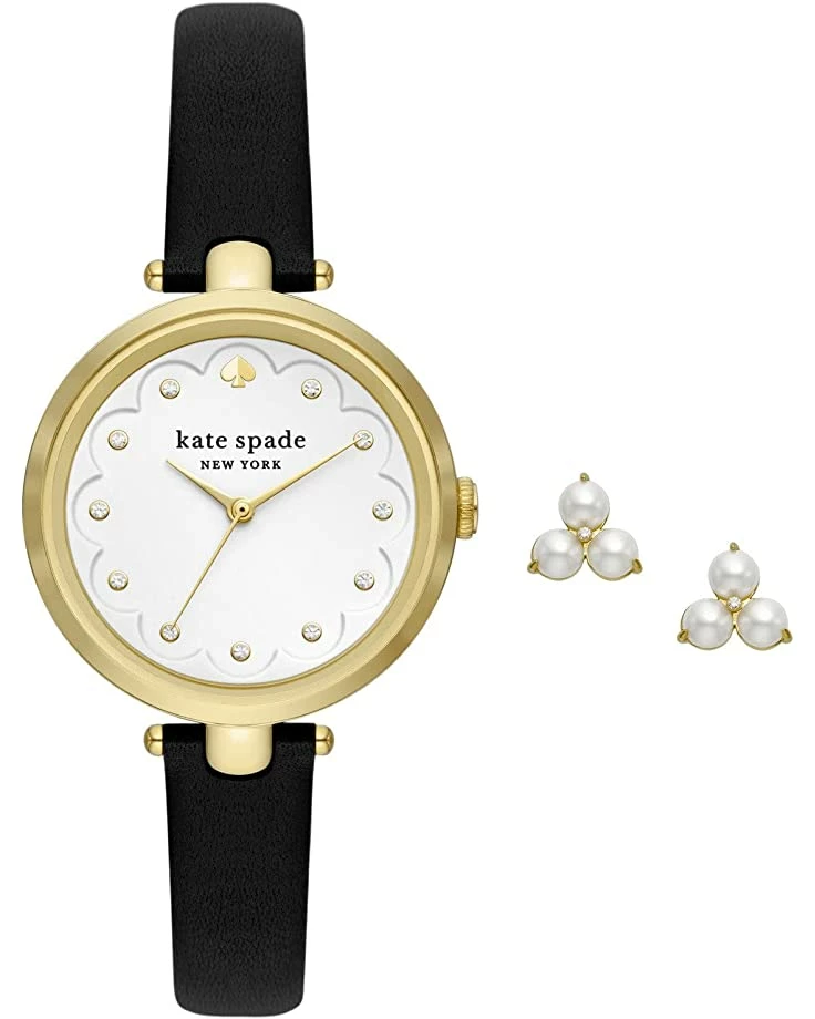 Kate Spade New York Fashion Watches 34 mm Holland Leather Watch - KSW1776SET