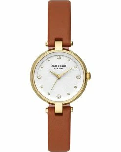 Kate Spade New York Fashion Watches Annadale Three Hand Genuine Leather Watch - KSW1710