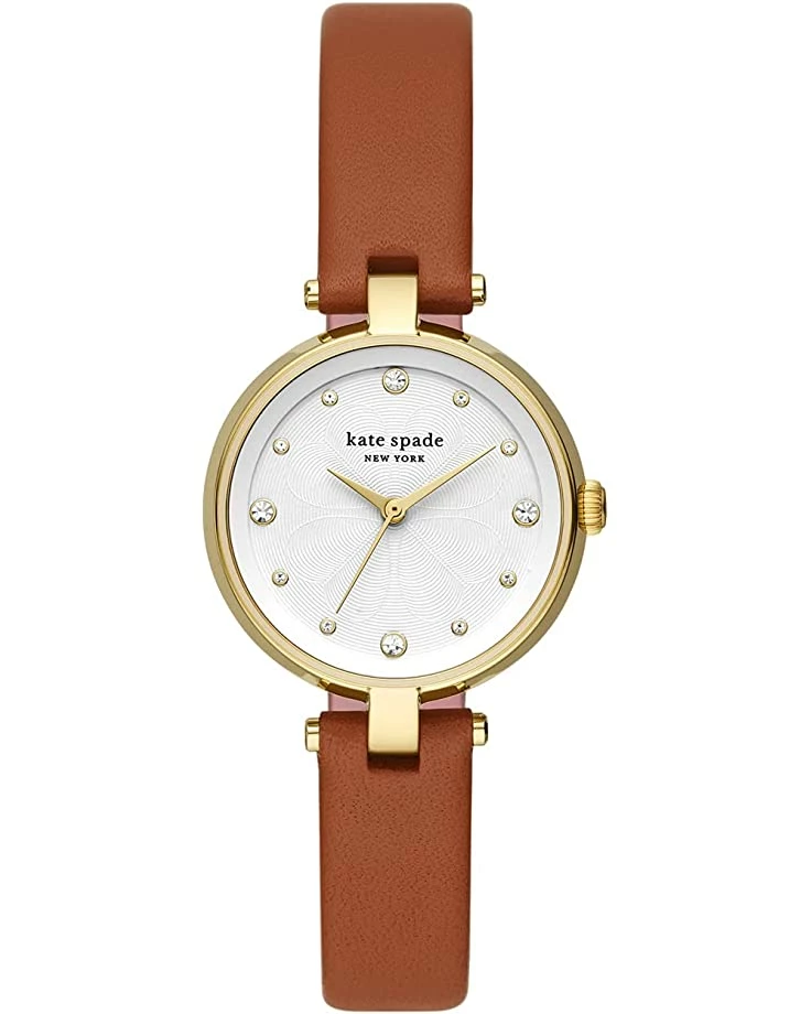 Kate Spade New York Fashion Watches Annadale Three Hand Genuine Leather Watch - KSW1710