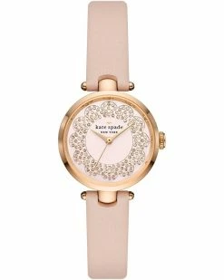 Kate Spade New York Fashion Watches Holland Three-Hand Leather Watch - KSW1740