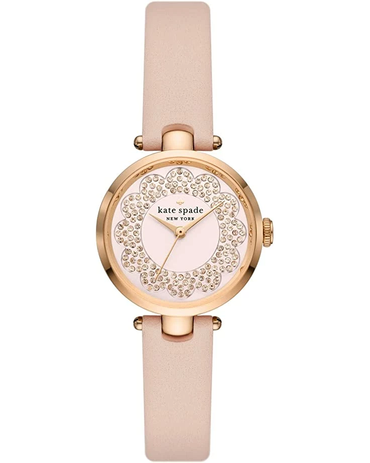 Kate Spade New York Fashion Watches Holland Three-Hand Leather Watch - KSW1740