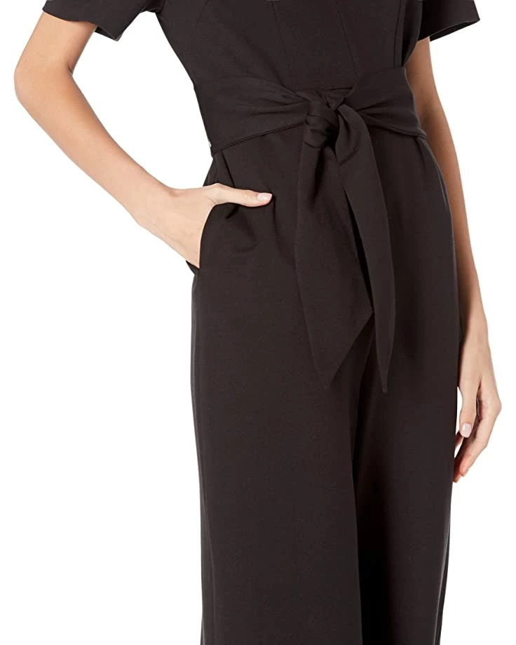 Kate Spade New York Jumpsuits & Rompers Notched Neck Ponte Jumpsuit - Image 3