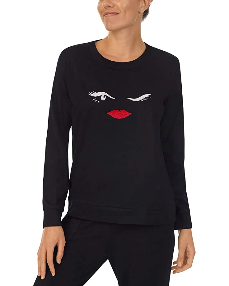 Kate Spade New York Sleepwear Long Sleeve Joggers PJ Set - Image 3