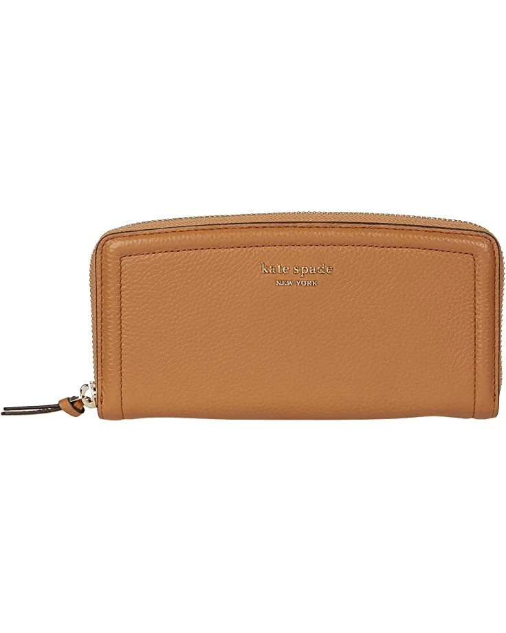 Kate Spade New York Wallets Knott Pebbled Leather Slim Continental Wallet - Image 4