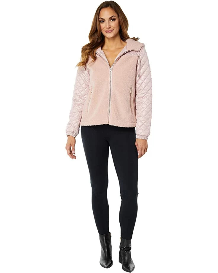 Kate Spade New York Coats & Outerwear Mixed Media Hooded Quilt - Image 4