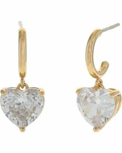 Kate Spade New York My Love Heart Huggies Earrings