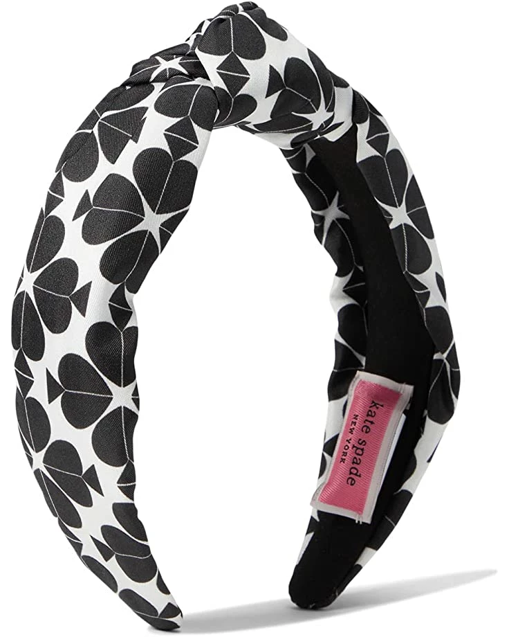 Kate Spade New York Hair Accessories Spade Flower Knotted Headband - Image 2