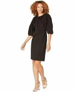 Kate Spade New York Dresses Pleated Sleeve Ponte Dress