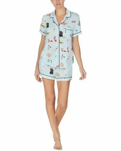 Kate Spade New York Sleepwear Fashion Short Sleeve Shorts PJ Set