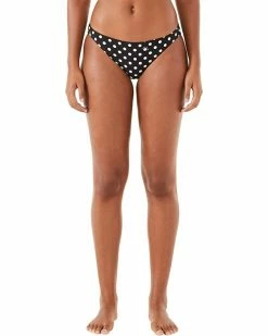 Kate Spade New York Swimwear Lia Logo Dot Classic Bikini Bottoms