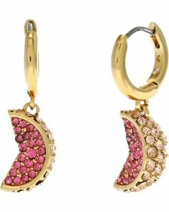 Kate Spade New York Earrings Pave Fruit Slice Huggies