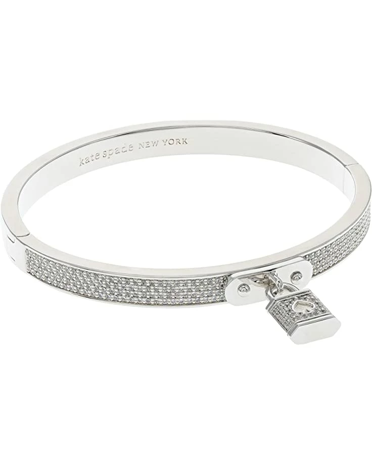 Kate Spade New York Bracelets Lock and Spade Pave Bangle - Image 4