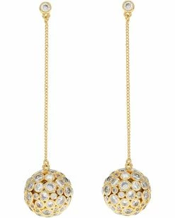 Kate Spade New York On The Dot Sphere Linear Earrings