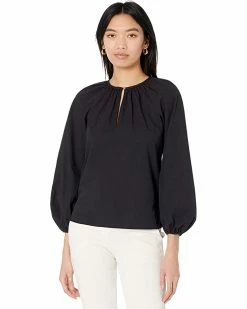Kate Spade New York Shirts & Tops Solid Seersucker Top