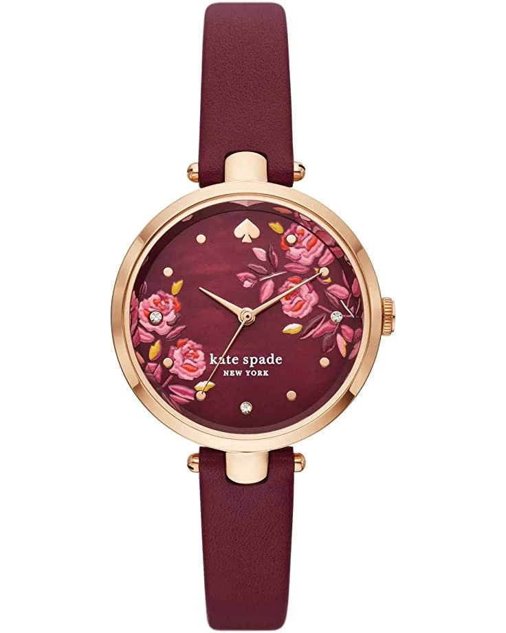 Kate Spade New York Fashion Watches 34 mm Holland Leather Watch - KSW1768