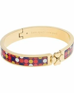 Kate Spade New York Bracelets Heritage Spade Leopard Hinged Bangle