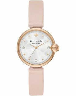 Kate Spade New York Fashion Watches 32 mm Chelsea Three Hand Leather Watch - KSW1785