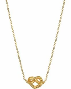 Kate Spade New York Necklaces Loves Me Knot Mini Pendant