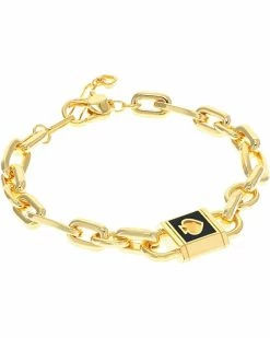 Kate Spade New York Bracelets Lock and Spade Enamel Bracelet