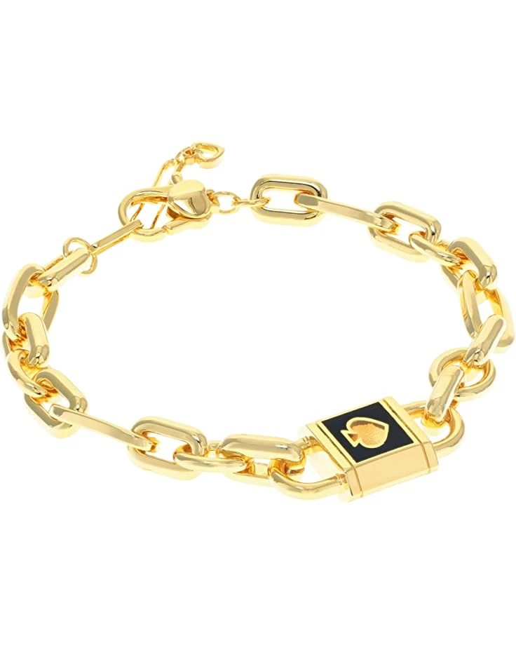 Kate Spade New York Bracelets Lock and Spade Enamel Bracelet