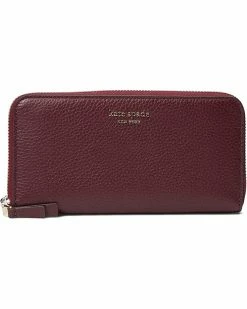 Kate Spade New York Wallets Veronica Pebbled Leather Zip Around Continental Wallet