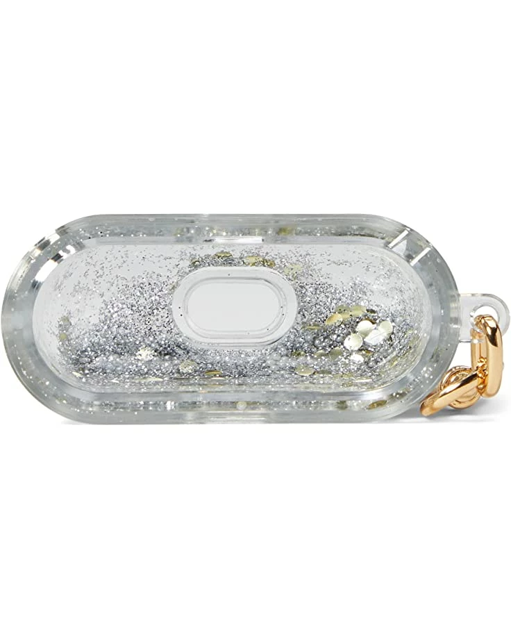 Kate Spade New York Headphones Morgan Pearl and Pave Pearl Liquid Glitter AirPod Pro Case - Image 3