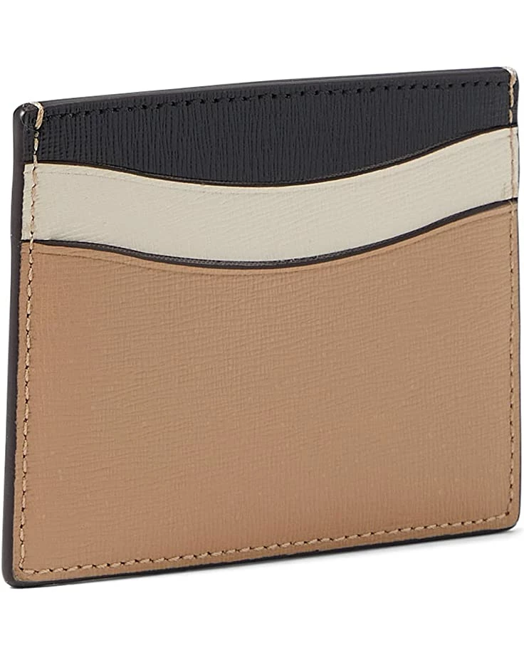 Kate Spade New York Wallets Morgan Color-Blocked Saffiano Leather Card Holder - Image 2