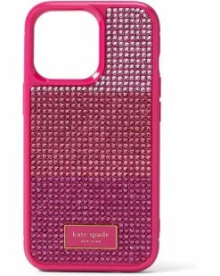 Kate Spade New York Cell Phones & Accessories Rhinestone Embossed Rock Candy Sticker Logo Phone Case 13 Pro