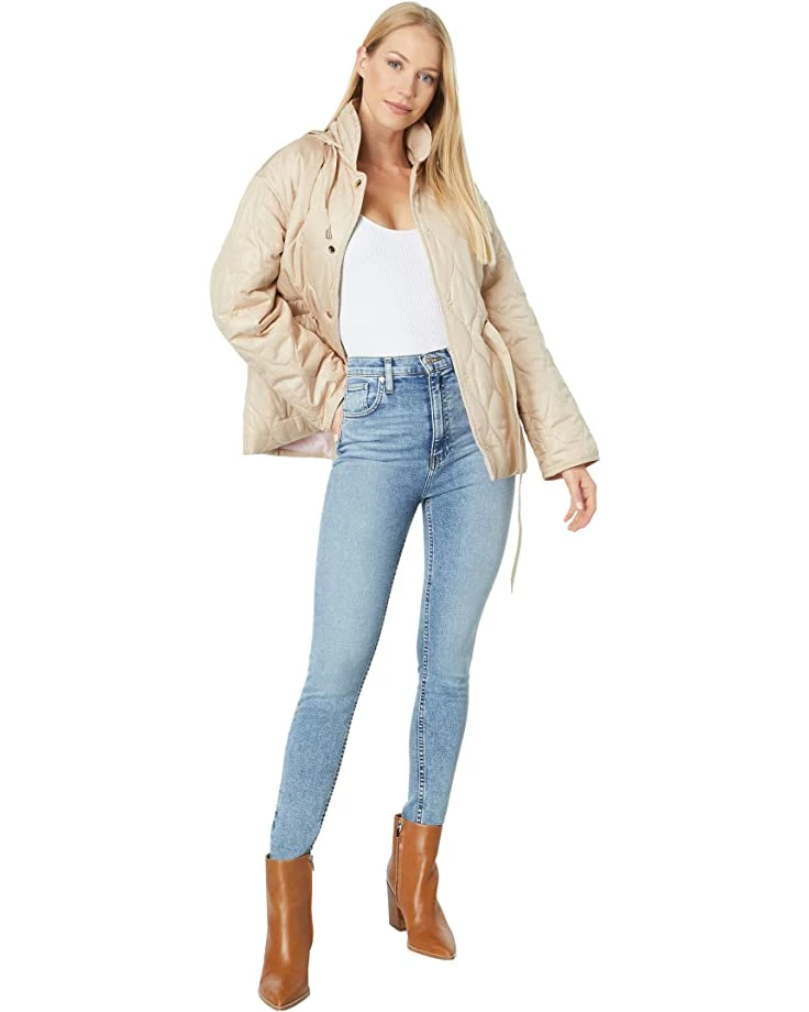 Kate Spade New York Coats & Outerwear Belted Short Quilt with Rollout Hood - Image 4