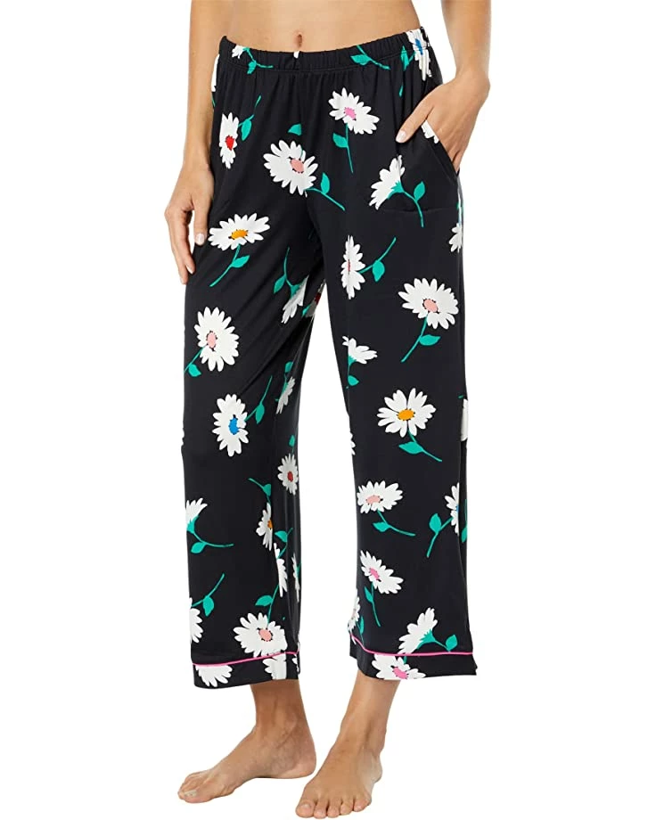 Kate Spade New York Sleepwear Short Sleeve Cropped PJ Set - Image 4