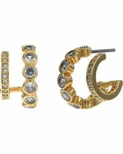 Kate Spade New York Dazzle Double Huggies Earrings