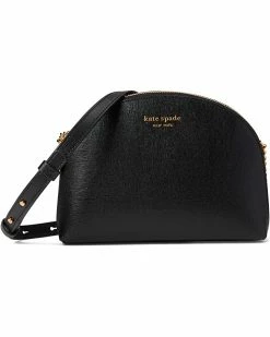 Kate Spade New York Handbags Morgan Saffiano Leather Double Zip Dome Crossbody