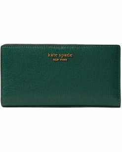 Kate Spade New York Wallets Morgan Saffiano Leather Slim Bifold Wallet