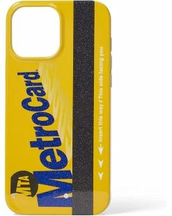 Kate Spade New York Cell Phones & Accessories On A Roll Metrocard Printed TPU Phone Case 13 Pro Max