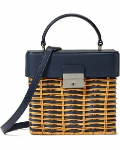 Kate Spade New York Handbags Voyage Wicker Small Top-Handle