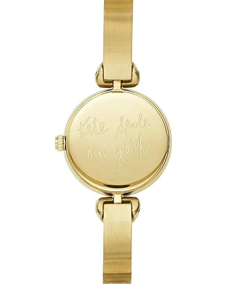 Kate Spade New York Fashion Watches Hollis Black Enamel Stainless Steel Bangle Watch - KSW1563 - Image 4