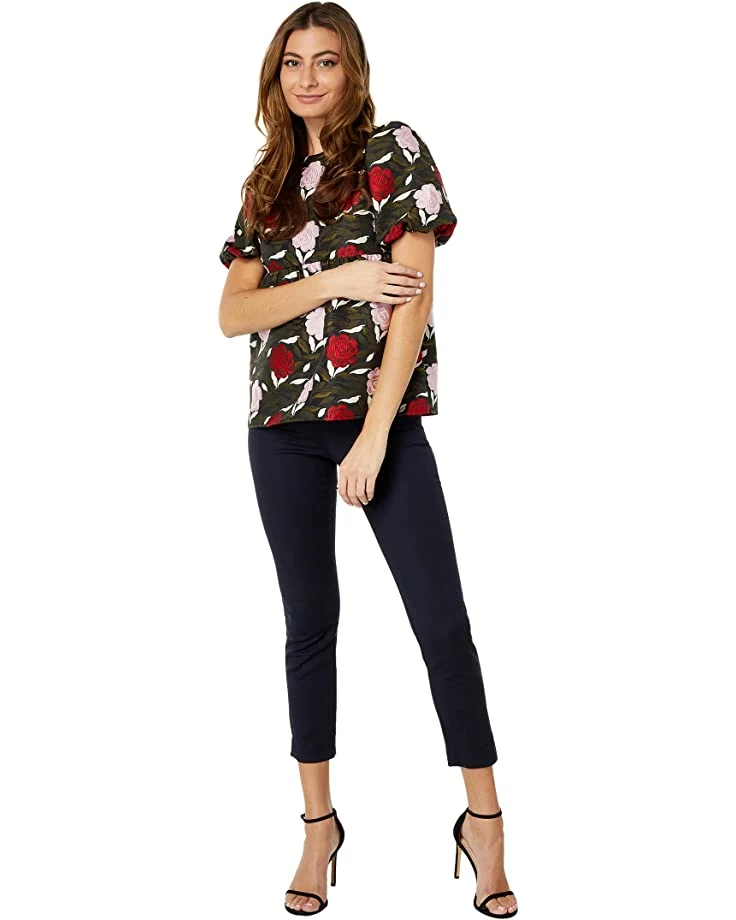 Kate Spade New York Shirts & Tops Rose Garden Brocade Top - Image 4
