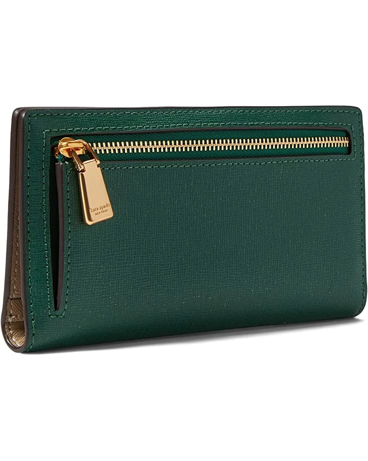 Kate Spade New York Wallets Morgan Saffiano Leather Slim Bifold Wallet - Image 2